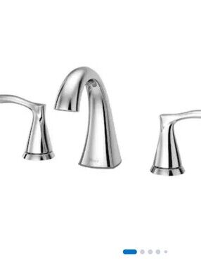 Pfister Masey Widespread Bathroom Faucet in a polished chrome finish